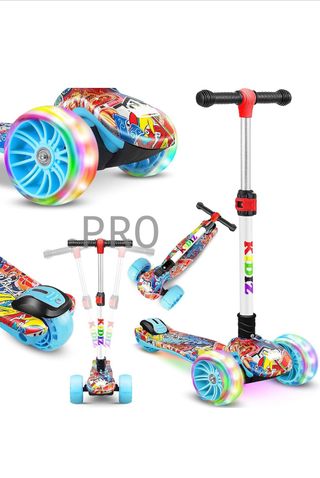 Triciclo Scooter con Ruedas Luminosas Kidiz