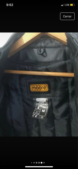 Chaqueta moto mujer Moore talla M
