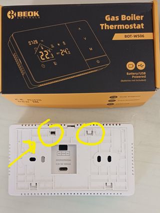 Cronotermostato Digitale WiFi Beok BOT-W506