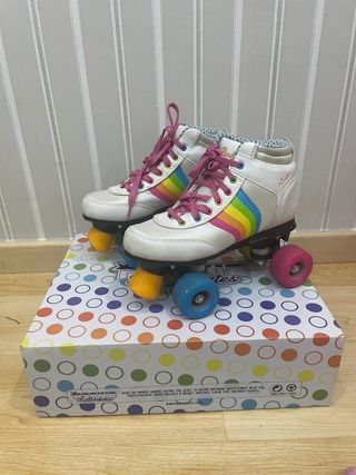 Patines Rookie Forever 37 + mochila y protecciones