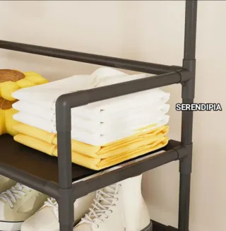 Organizzatore, appendiabiti, scarpiera a 5 ripiani