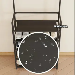 Organizzatore, appendiabiti, scarpiera a 5 ripiani