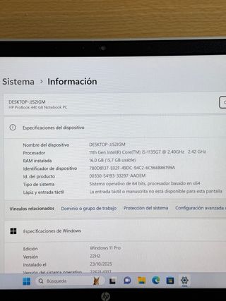 HP ProBook 440 G8 i5-11th / 16Gb / 512Gb