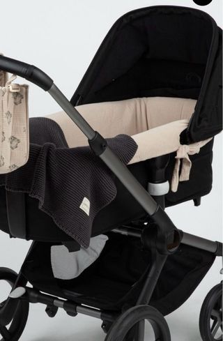 Funda capazo y sábana Minicoton beige