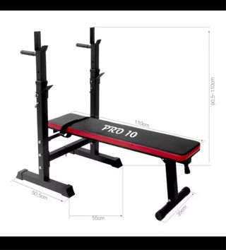 : Banco de pesas Fit-force Pro 10