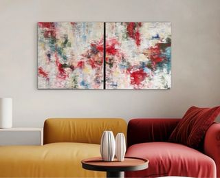 Quadri moderni. Dipinti a mano. Prezzo di Natale