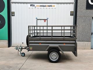 NUEVO: Remolque 750 kg con barandillas