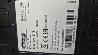 Cafetera DeLonghi Cápsulas