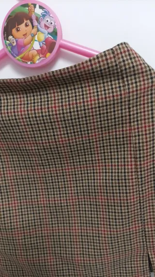 Falda de cuadros chica