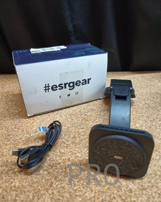 Caricabatterie Magnetico Wireless HaloLock per cruscotto, compatibile con MagSafe, supporto per iPhone 15/15 Plus/15 Pro/15 Pro Max e iPhone 14/13/12, Nero