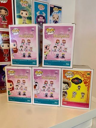 Funko Pack Mar! Ariel, Chef Louis, Scuttle, Hector