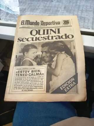 El Mundo Deportivo y Sport Quini Secuestrado