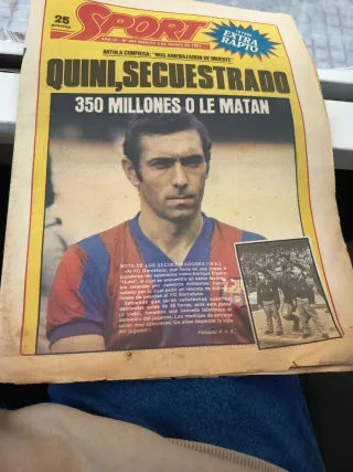 El Mundo Deportivo y Sport Quini Secuestrado