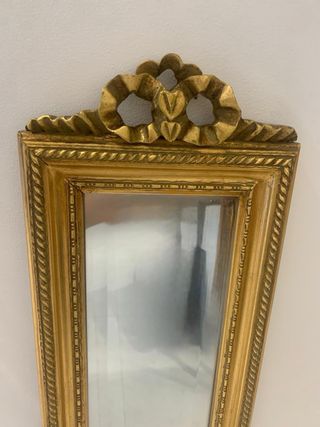 Espejo dorado imitación antiguo