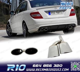 COLAS ESCAPE ESPECIFICA MERCEDES CLASE C W204 07-15 LOOK AMG