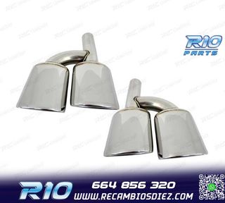 COLAS ESCAPE ESPECIFICA MERCEDES CLASE C W204 07-15 LOOK AMG