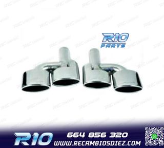 COLAS ESCAPE ESPECIFICA MERCEDES CLASE C W204 07-15 LOOK AMG