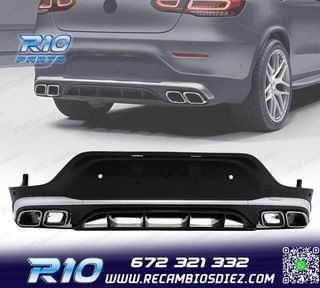 DIFUSOR MERCEDES CLASE GLC C253 COUPE + COLAS ESCAPE