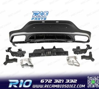 DIFUSOR MERCEDES CLASE GLC C253 COUPE + COLAS ESCAPE