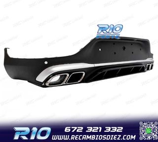 DIFUSOR MERCEDES CLASE GLC C253 COUPE + COLAS ESCAPE