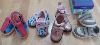 Lote Calzado Infantil Niña talla 22