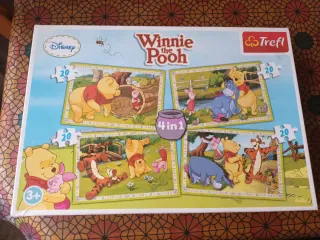 Puzzle 4 en 1 Winnie the Pooh Disney Trefl
