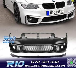 PARAGOLPES DELANTERO BMW E92 E93 06-10 LOOK M4 SRA REJILLAS