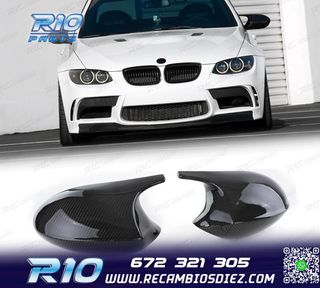 CARCASAS ESPEJOS RETROVISORES BMW E92 E93 LOOK M3 CARBONO 06