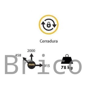 Armario Doble Puerta 2 Metros Alyco 192852