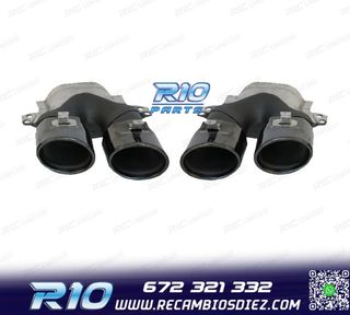 COLAS DE ESCAPE MERCEDES GLC C253 X253 15-18 LOOK AMG GLC43