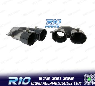 COLAS DE ESCAPE MERCEDES GLC C253 X253 15-18 LOOK AMG GLC43