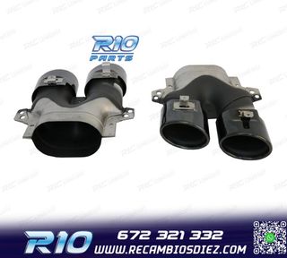 COLAS DE ESCAPE MERCEDES GLC C253 X253 15-18 LOOK AMG GLC43