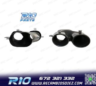 COLAS DE ESCAPE MERCEDES GLC C253 X253 15-18 LOOK AMG GLC43