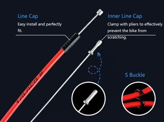 BICICLETA MTB CARRETERA CABLES FRENO CAMBIOS FUNDA