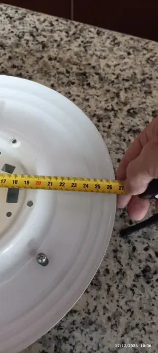 Plafón de techo E-27 madera y cristal