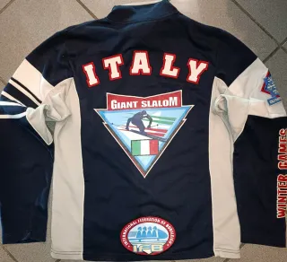 Felpa Ski Team Italy Olimpiadi Vintage M