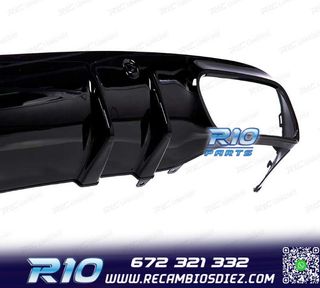 DIFUSOR MERCEDES CLASE C C205 COUPE 14-18 AMG PDC + COLAS ES