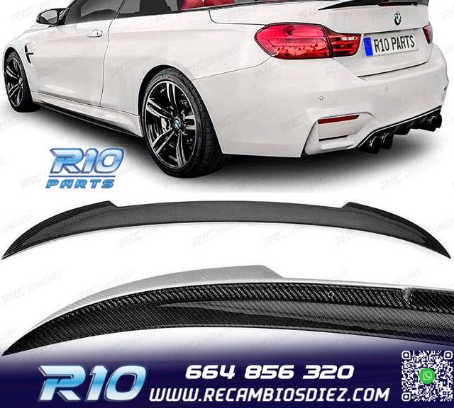 ALERON BMW F33 F83 M4 LOOK M4 CARBONO