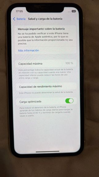 iPhone 11/128GB-100% batería