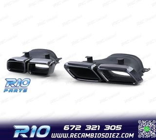 COLAS ESCAPE MERCEDES CLASE C W205 14-18 LOOK C63 AMG