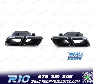 COLAS ESCAPE MERCEDES CLASE C W205 14-18 LOOK C63 AMG