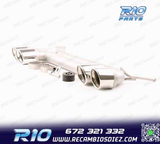 ESCAPE CON COLAS BMW F30 F31 LOOK M DOBLE