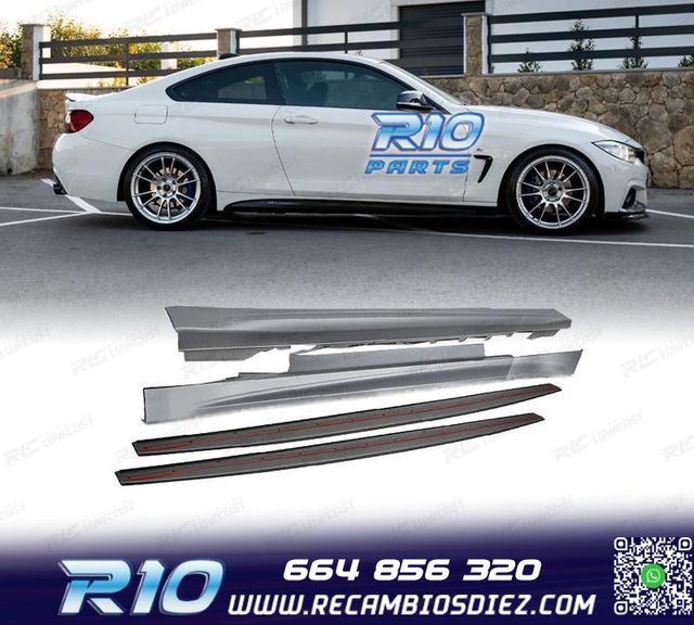 TALONERAS + AÑADIDOS BMW F32 F33 LOOK M PERFORMANCE