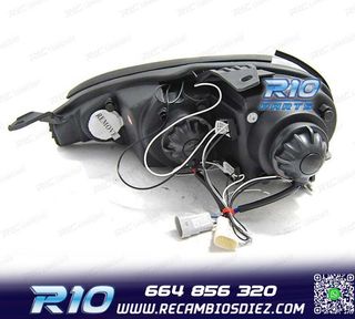 FAROS MAZDA MX5 01-05 OJOS ANGEL NEGROS