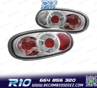 PILOTOS MAZDA MX5 98-05 FONDO CROMO