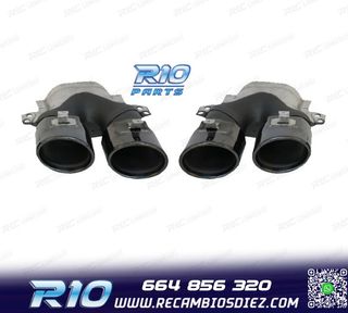 COLAS DE ESCAPE MERCEDES GLC C253 X253 15-18 LOOK AMG GLC43