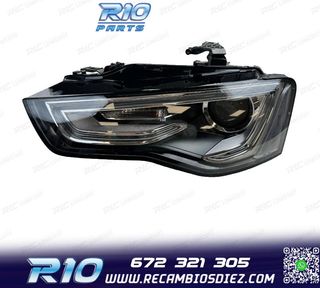 FARO IZQ XENON AUDI A5 11-12 NEGRO