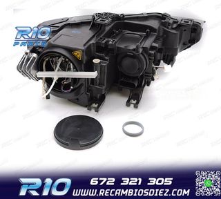 FARO IZQ XENON AUDI A5 11-12 NEGRO