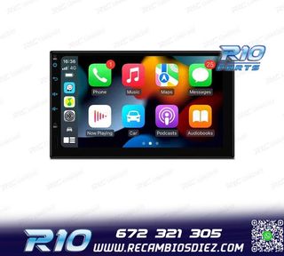 RADIO GPS ANDROID 14 2DIN 7" MULTIMEDIA GPS HD 3 USB SD