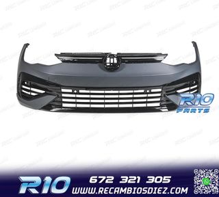 PARAGOLPES DELANTERO VOLKSWAGEN VW GOLF 8 20- LOOK R PDC